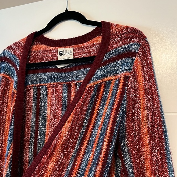 Billabong | Open Front Knit Sweater - Picture 4 of 16